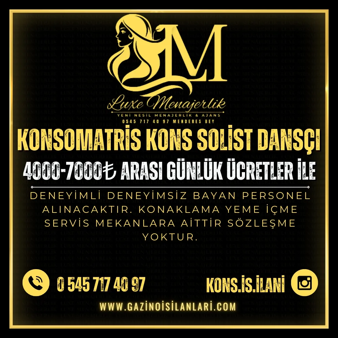 Isparta gazino iş ilanları 0545 717 40 97